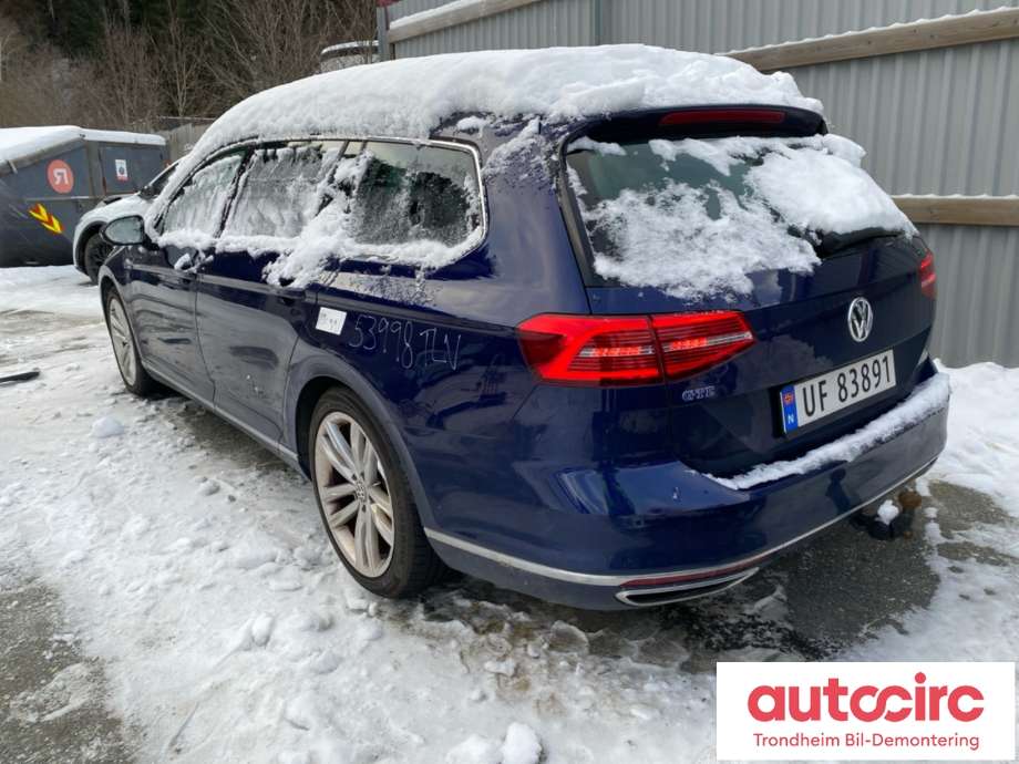 VW Passat 2019-->> (Fase 2) (B8) (B8), Motorkode: CUKC, Girkassekode: TEC