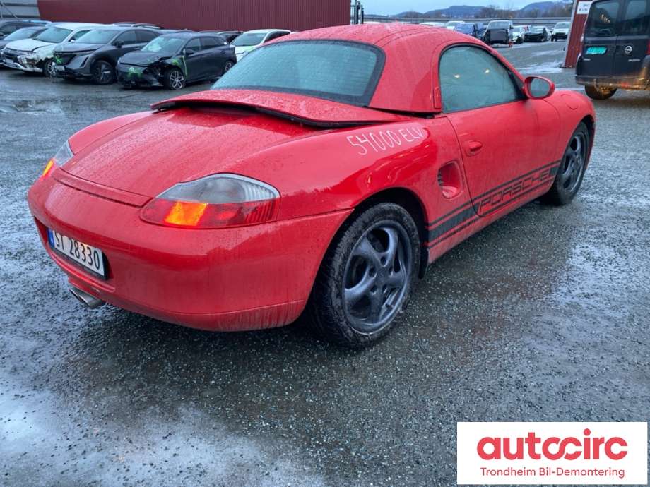 Porsche Boxster 1997-2004 (986) (986), Motorkode: 9620, Girkassekode: G8600