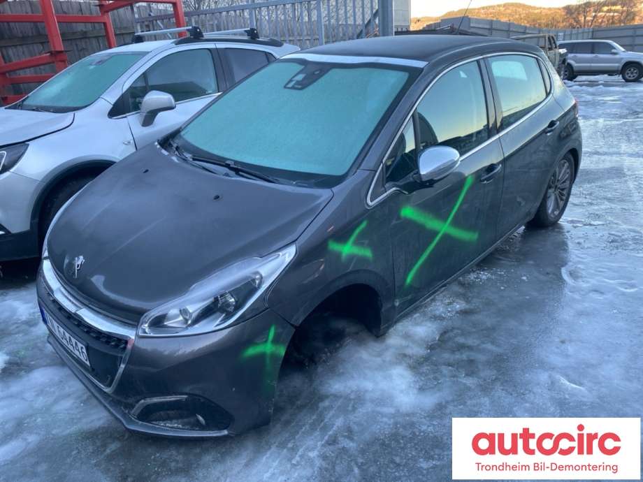 Peugeot 208, 2019->> (Type II)  delebil , Motorkode: HMR, Girkassekode: 9820609080