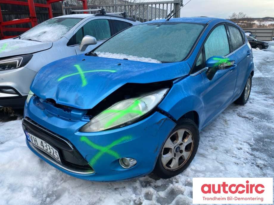 Ford Fiesta 2008-2012 (Type VI, Fase 1) , Motorkode: STJB, Girkassekode: P8A6R7002JK