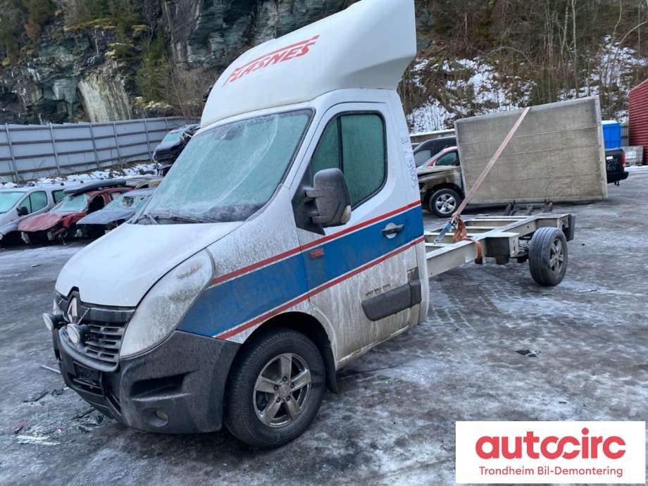 Renault Master 2014-->> (Type III, Fase 2) , Motorkode: M9T706, Girkassekode: C108915