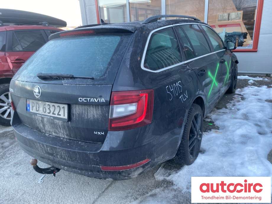 Škoda Octavia 2017-2020 (Type III, Fase 2) , Motorkode: DCYA, Girkassekode: SWR