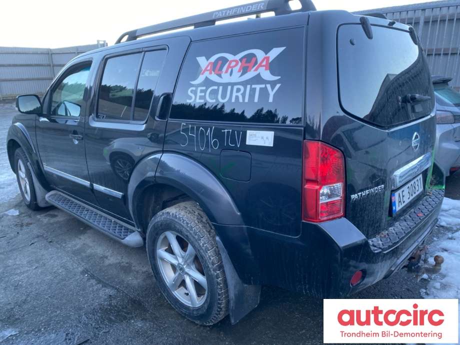 Nissan Pathfinder 2010-2014 (Fase 2) (R51) (R51), Motorkode: V9X, Girkassekode: 
