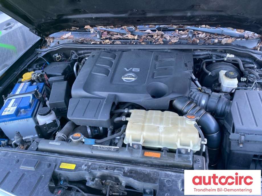 Nissan Pathfinder 2010-2014 (Fase 2) (R51) (R51), Motorkode: V9X, Girkassekode: 