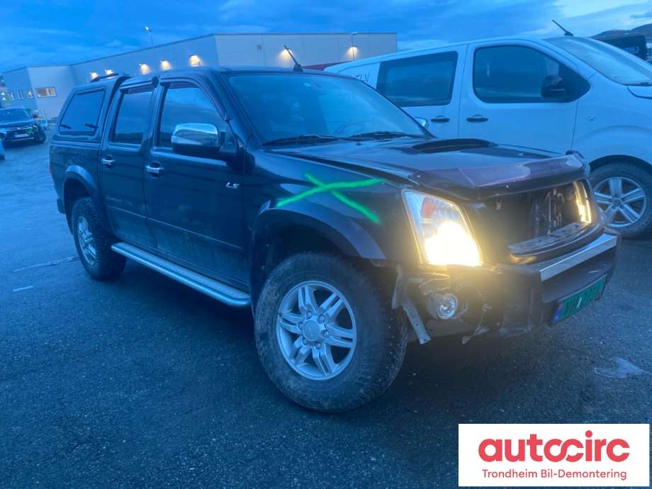 Isuzu D-Max 2007-2012 (Type I) , Motorkode: 4JJ1TC, Girkassekode: 8980548180
