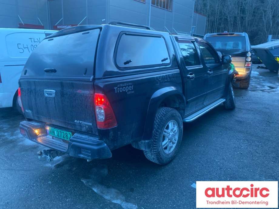Isuzu D-Max 2007-2012 (Type I) , Motorkode: 4JJ1TC, Girkassekode: 8980548180