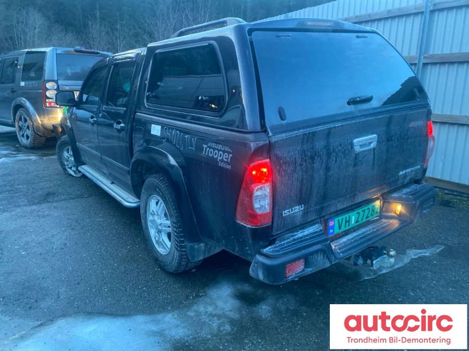 Isuzu D-Max 2007-2012 (Type I) , Motorkode: 4JJ1TC, Girkassekode: 8980548180