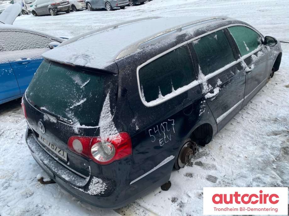VW Passat 2005-2010 (B6) (B6), Motorkode: BXE, Girkassekode: HNV