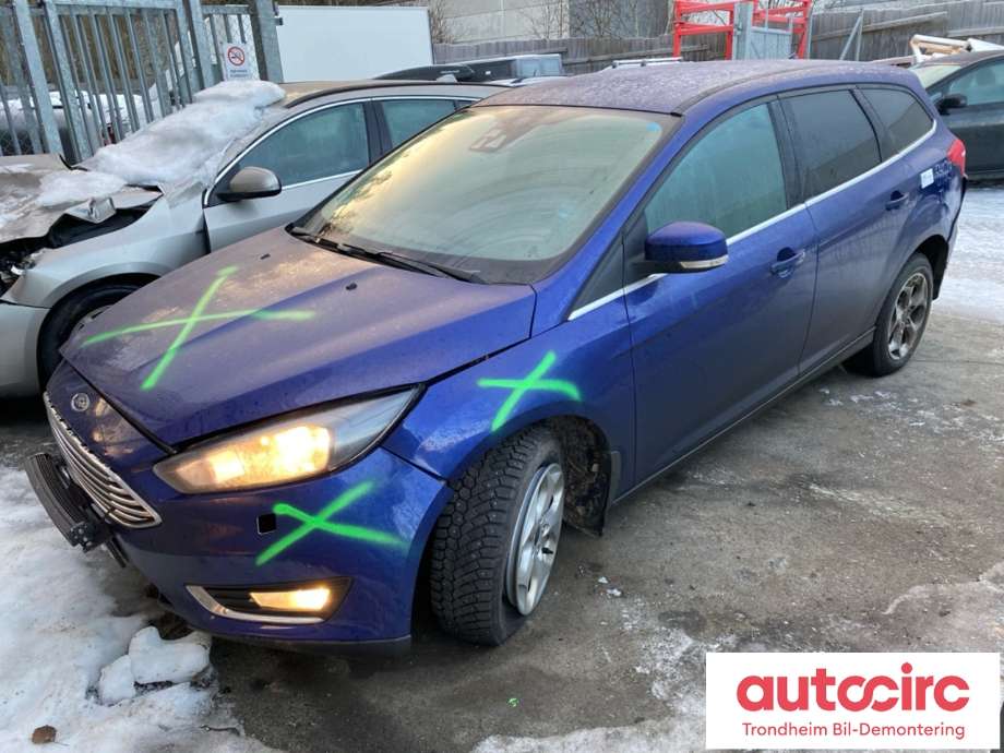 Ford Focus 2014-2018 (Type III, Fase 2) , Motorkode: XWDB, Girkassekode: F1FR7002ADB