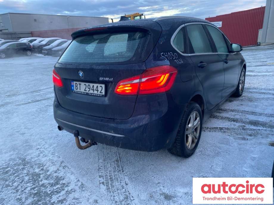 BMW 2-Serie, Active/Gran Tourer 2014-->> (F45/F46) (F45/F46), Motorkode: B47C20U0, Girkassekode: 24009423614