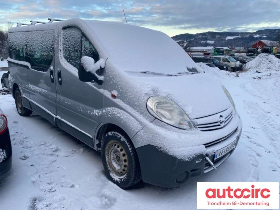 Opel Vivaro A 2006-2014 , Motorkode: M9R L7, Girkassekode: M73