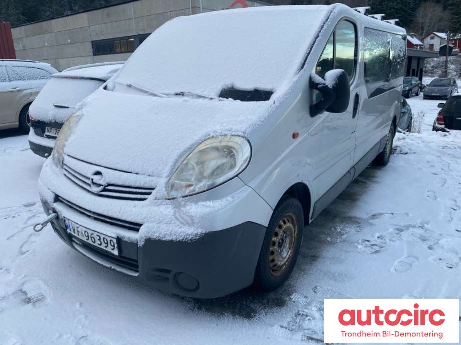 Opel Vivaro A 2006-2014 , Motorkode: M9R L7, Girkassekode: M73