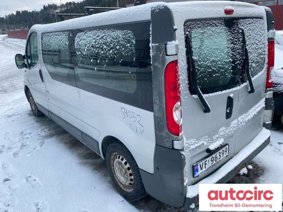 Opel Vivaro A 2006-2014 , Motorkode: M9R L7, Girkassekode: M73