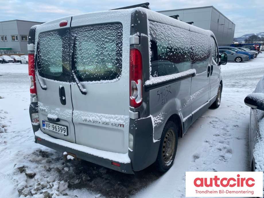 Opel Vivaro A 2006-2014 , Motorkode: M9R L7, Girkassekode: M73