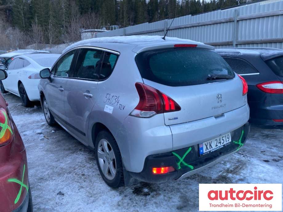 Peugeot 3008 2009-2016 (Type I) , Motorkode: BHZ, Girkassekode: 9810676280