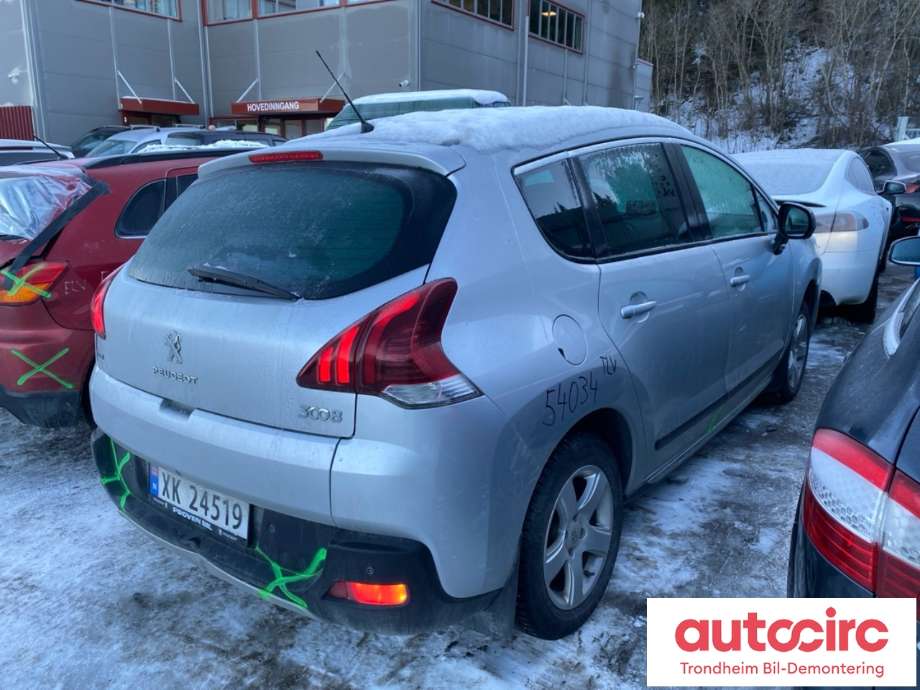 Peugeot 3008 2009-2016 (Type I) , Motorkode: BHZ, Girkassekode: 9810676280