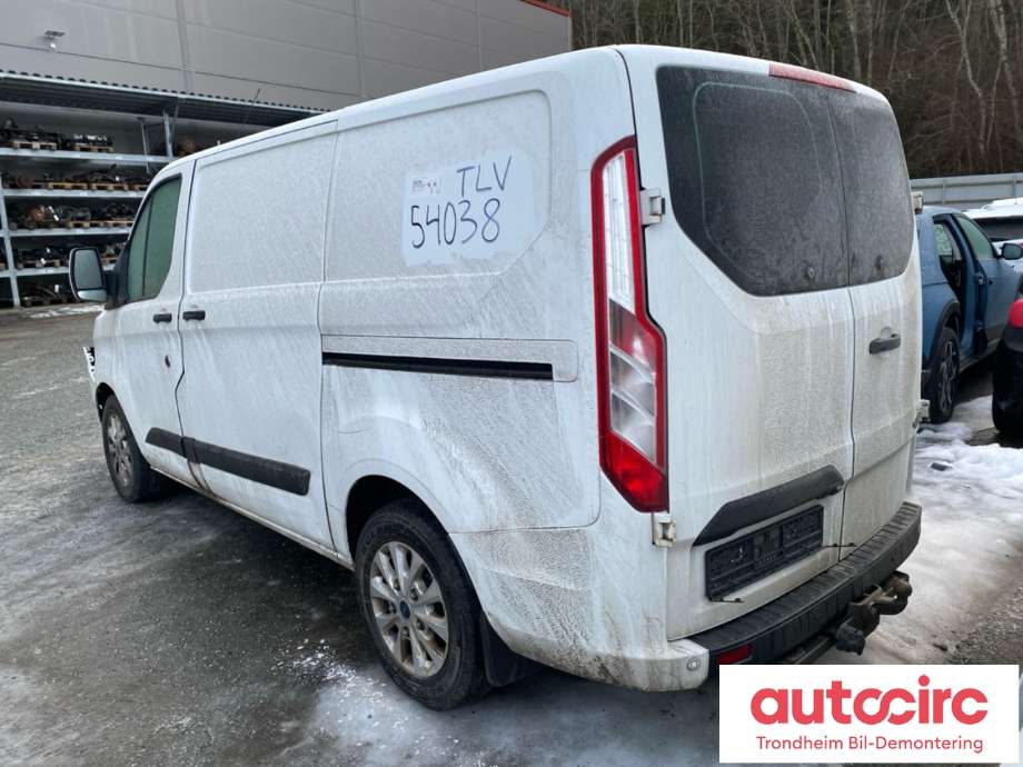 Ford Transit Custom 2013-2023 (Type I) , Motorkode: BKFB, Girkassekode: KK2R7002VGC