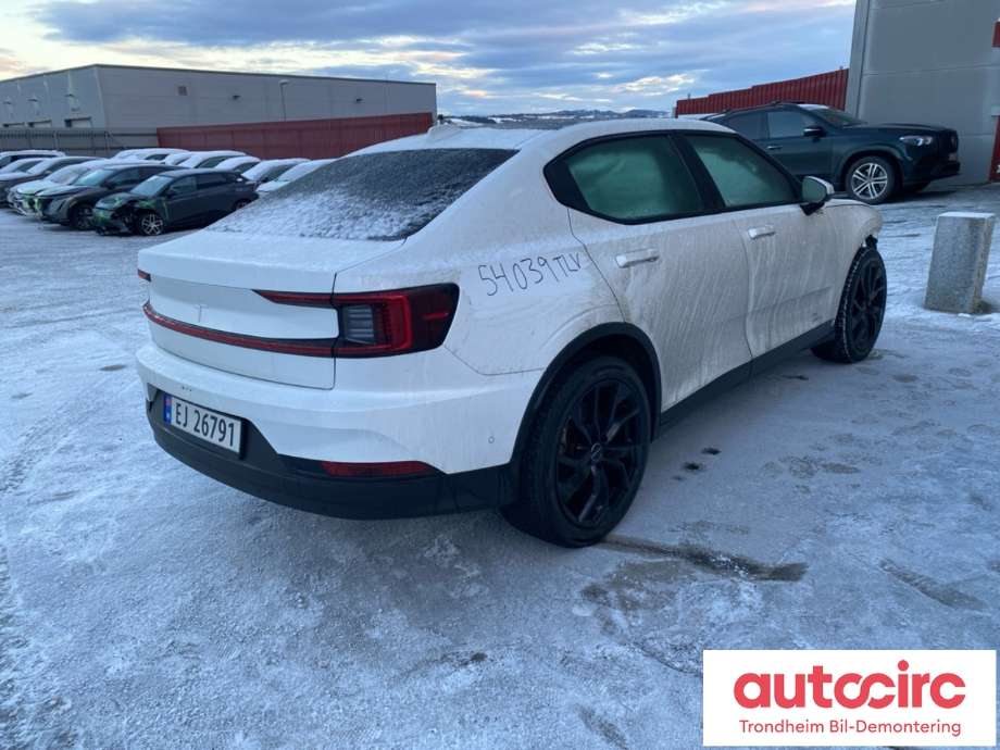 Polestar 2 2020-->> , Motorkode: BCJFM, Girkassekode: TRINNLØS