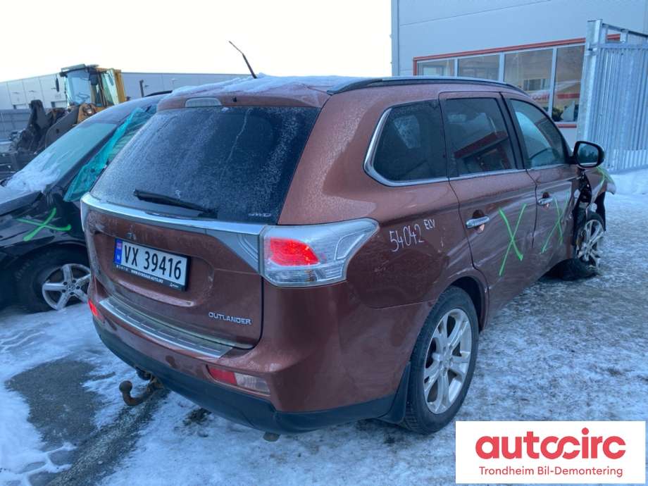 Mitsubishi Outlander 2012-2015 (Type III, Fase 1) , Motorkode: 4N14, Girkassekode: 2700A330