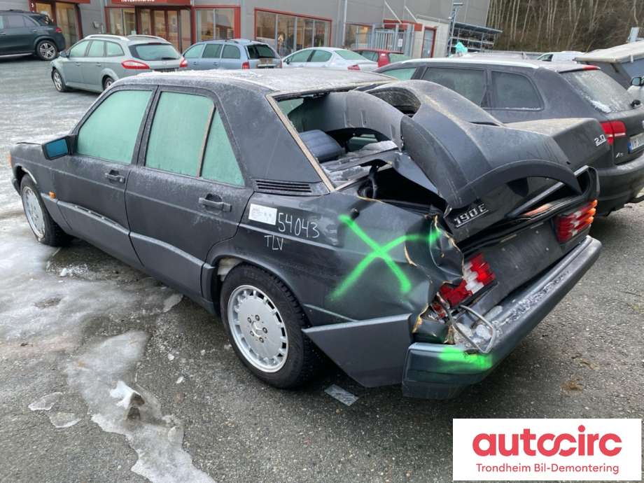 Mercedes 190 1984-1993 (W201) (W201), Motorkode: 102962, Girkassekode: 722400