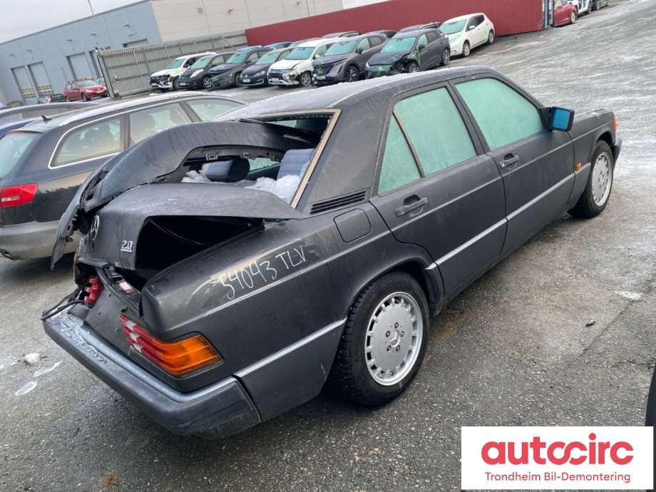 Mercedes 190 1984-1993 (W201) (W201), Motorkode: 102962, Girkassekode: 722400