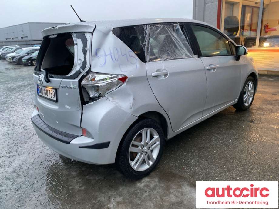 Toyota Verso-S 2011-2015 (COMBI) (COMBI), Motorkode: 1NR-FE, Girkassekode: 3040052230