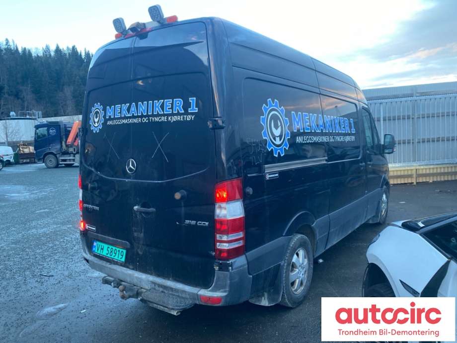 Mercedes Sprinter 2013-2018 (Fase 2) (906) (906), Motorkode: 651955, Girkassekode: 722908