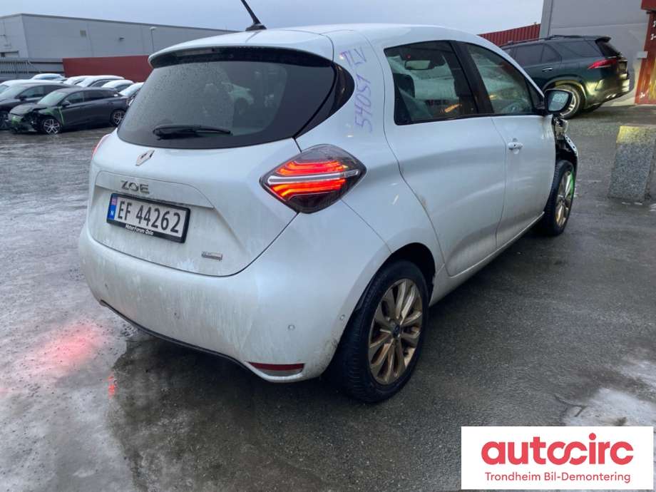 Renault Zoe 2019-->> (Fase 2) , Motorkode: 5AQ80, Girkassekode: RA0