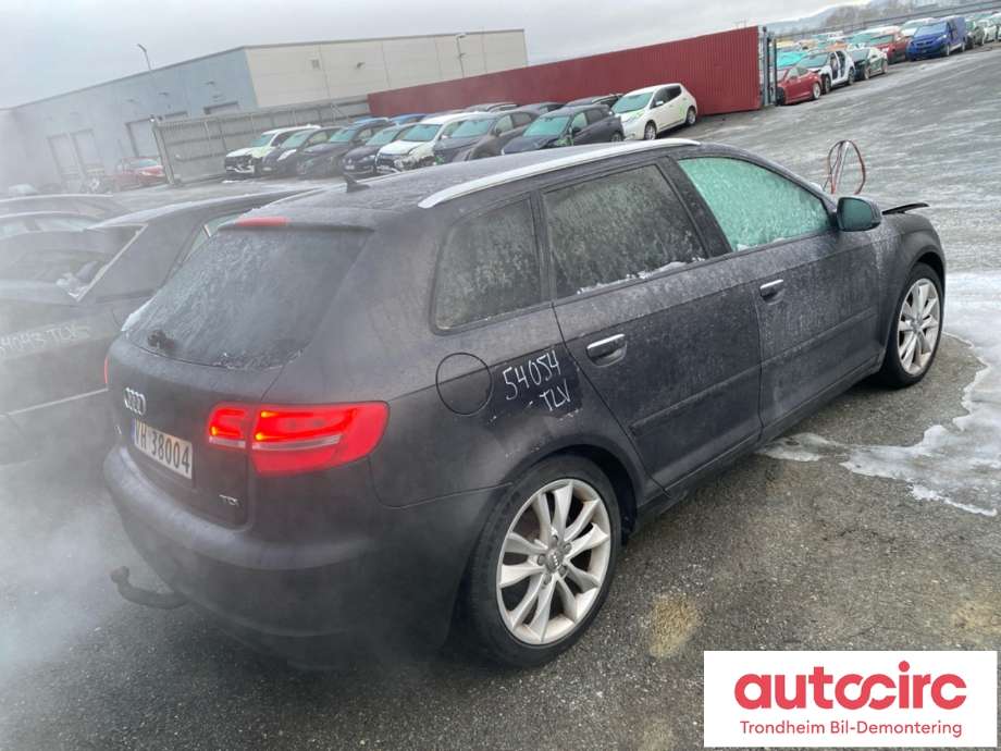Audi A3 2009-2012 (Type II, Fase 2) , Motorkode: CAYC, Girkassekode: LUB