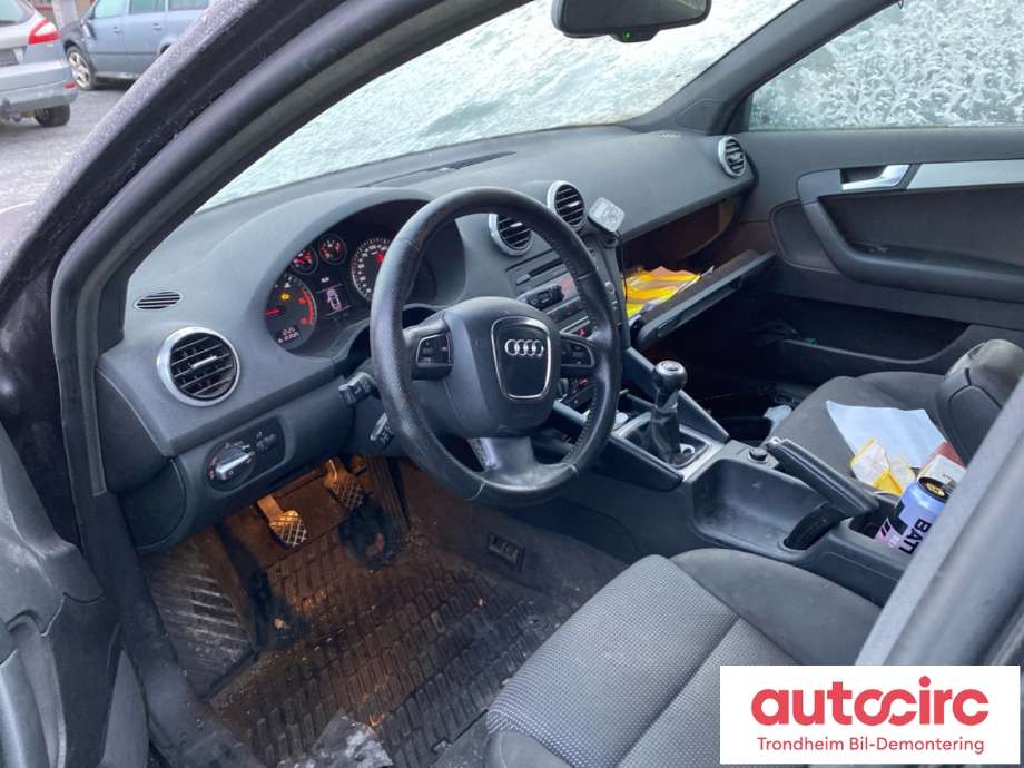 Audi A3 2009-2012 (Type II, Fase 2) , Motorkode: CAYC, Girkassekode: LUB