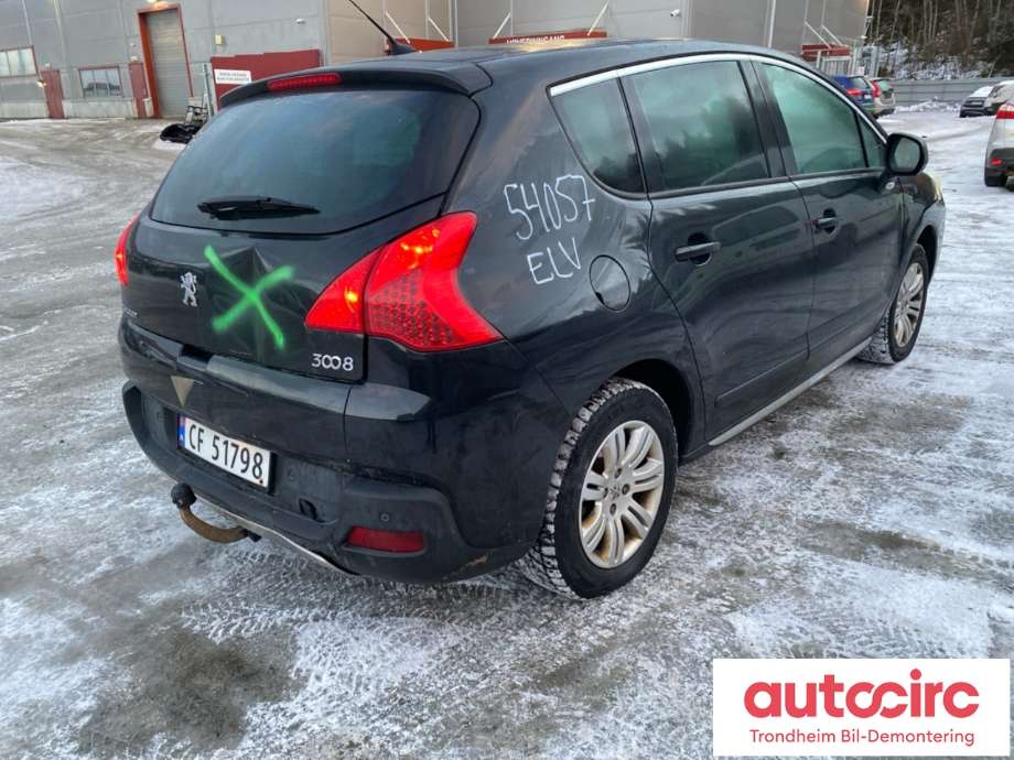 Peugeot 3008 2009-2016 (Type I) , Motorkode: 9HZ, Girkassekode: 223177