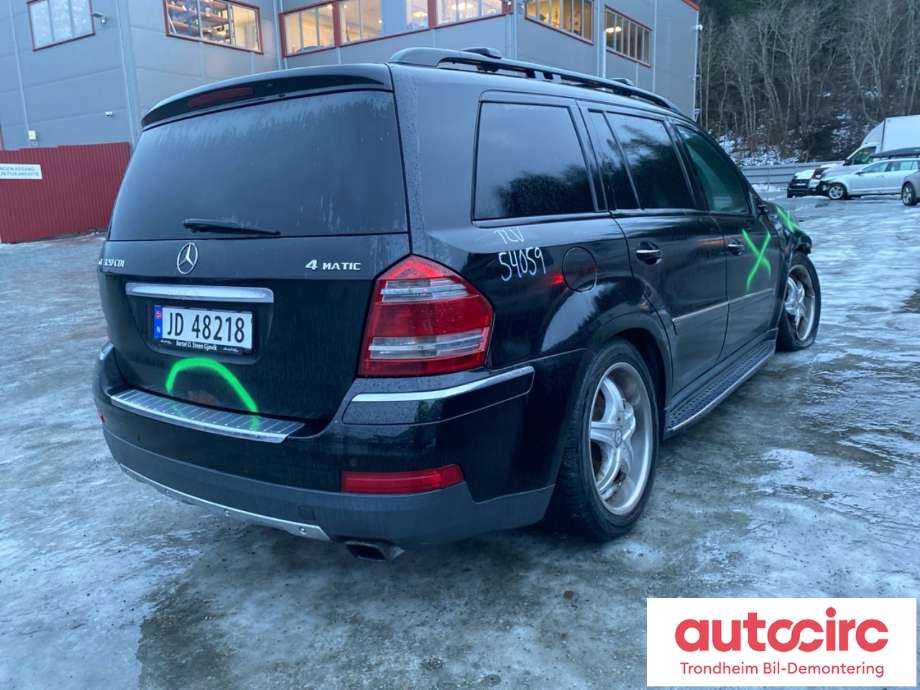 Mercedes GL 2006-2012 (X164) (X164), Motorkode: 642940, Girkassekode: 722902