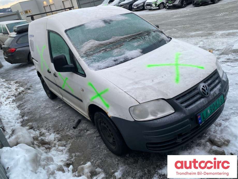 VW Caddy 2004-2010 (Type III, Fase 1) , Motorkode: BST, Girkassekode: JJS