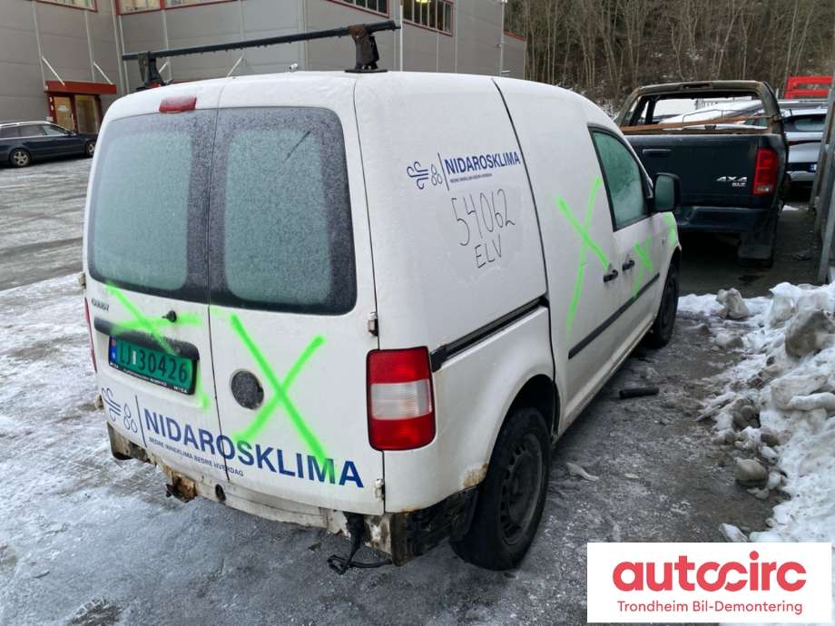 VW Caddy 2004-2010 (Type III, Fase 1) , Motorkode: BST, Girkassekode: JJS