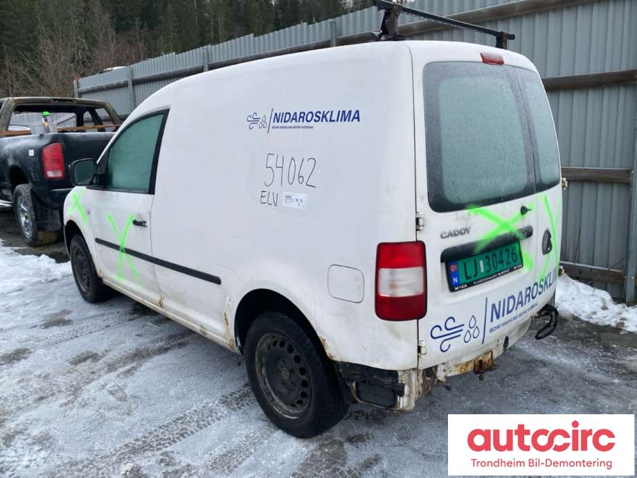 VW Caddy 2004-2010 (Type III, Fase 1) , Motorkode: BST, Girkassekode: JJS