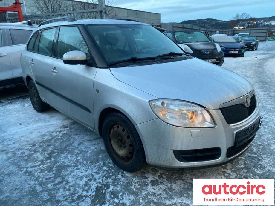 Škoda Fabia 2007-2010 (Type II, Fase 1) , Motorkode: BTS, Girkassekode: KGG