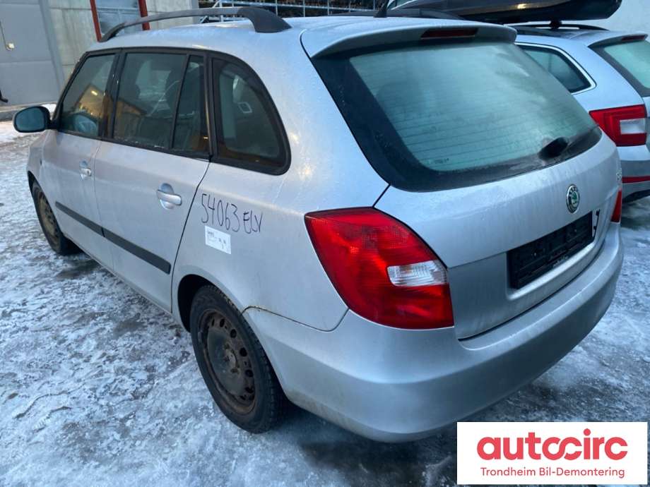 Škoda Fabia 2007-2010 (Type II, Fase 1) , Motorkode: BTS, Girkassekode: KGG