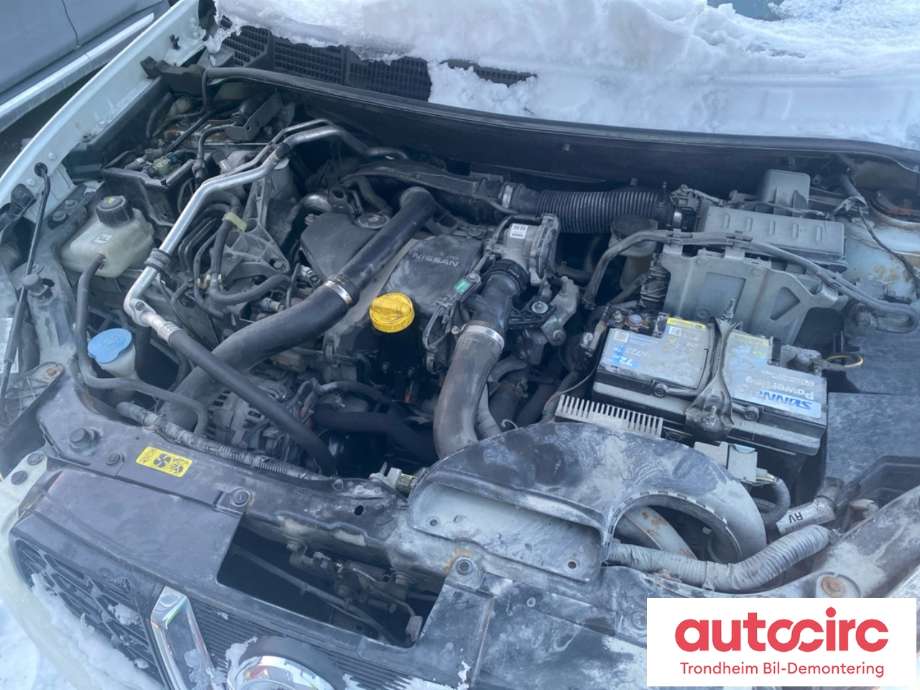 Nissan Qashqai 2010-2014 (Type I, Fase 2) , Motorkode: K9K, Girkassekode: 