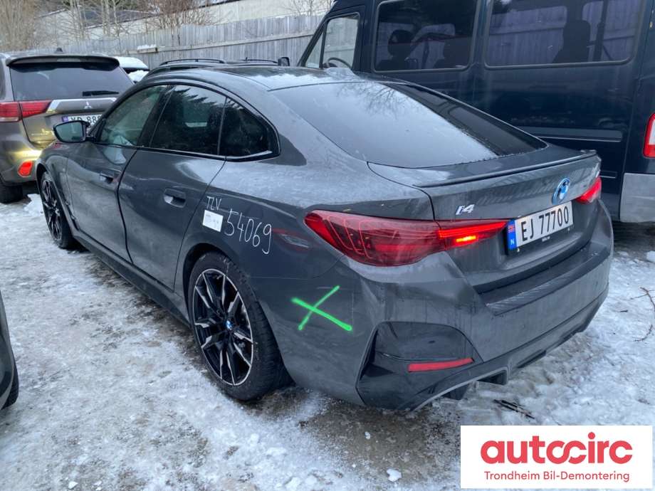 BMW i4 2021-->> (G26) (G26), Motorkode: XE2A02N0, Girkassekode: TRINNLØSS