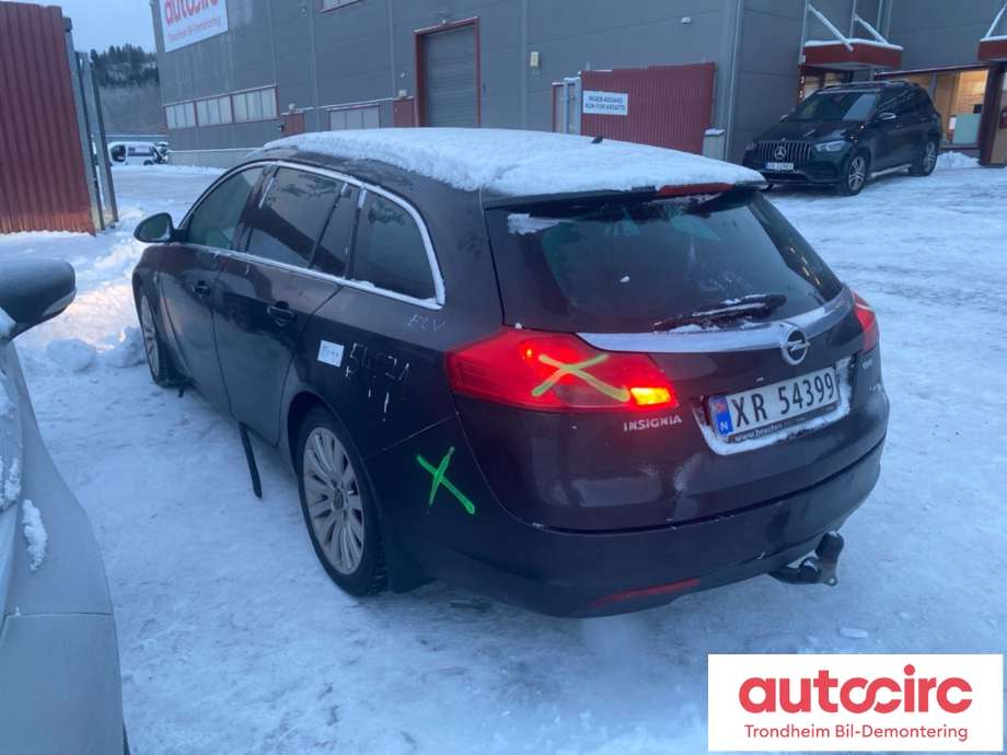 Opel Insignia A 2009-2014 , Motorkode: A20DTC, Girkassekode: MF3