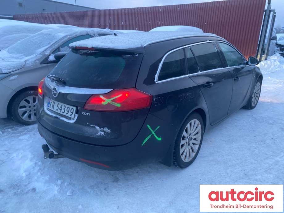 Opel Insignia A 2009-2014 , Motorkode: A20DTC, Girkassekode: MF3