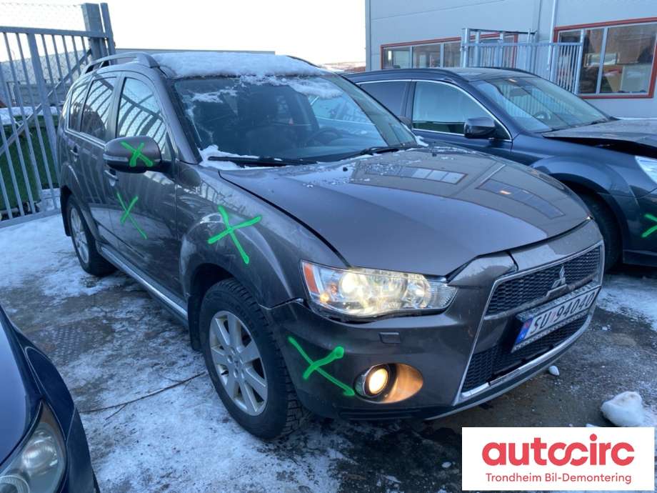 Mitsubishi Outlander 2010-2012 (Type II, Fase 2) , Motorkode: 4N14, Girkassekode: 2500A247