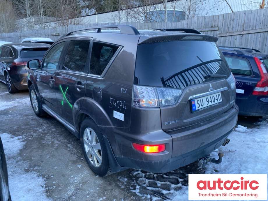 Mitsubishi Outlander 2010-2012 (Type II, Fase 2) , Motorkode: 4N14, Girkassekode: 2500A247