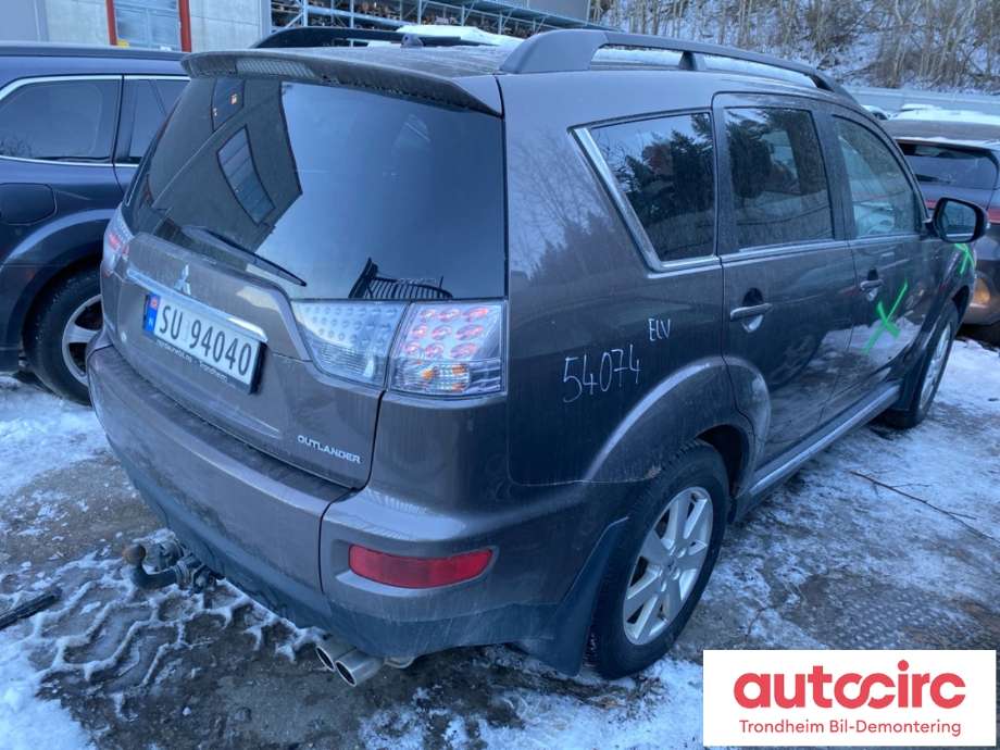 Mitsubishi Outlander 2010-2012 (Type II, Fase 2) , Motorkode: 4N14, Girkassekode: 2500A247