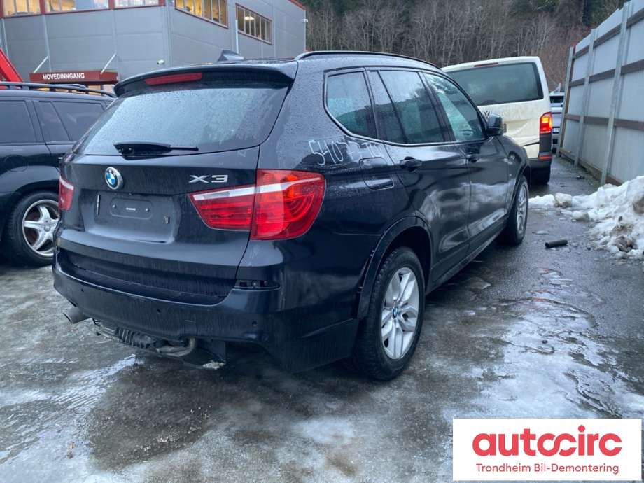 BMW X3 2010-2017 (F25) (F25), Motorkode: B47D20A, Girkassekode: 24008624657