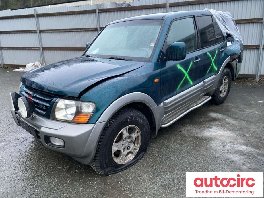 Mitsubishi Pajero 2000-2006 (Type III) , Motorkode: 4M41, Girkassekode: MR593861