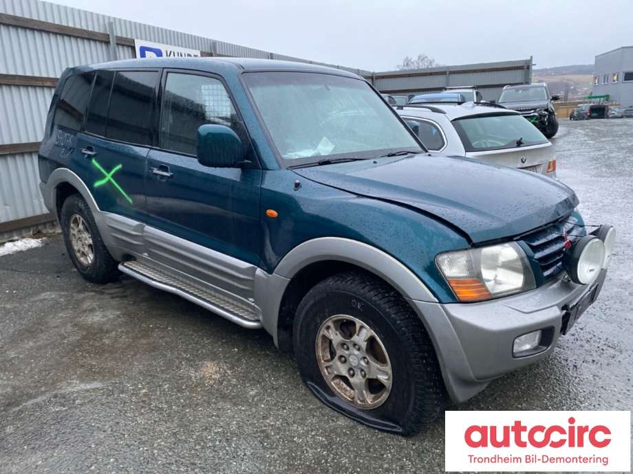 Mitsubishi Pajero 2000-2006 (Type III) , Motorkode: 4M41, Girkassekode: MR593861
