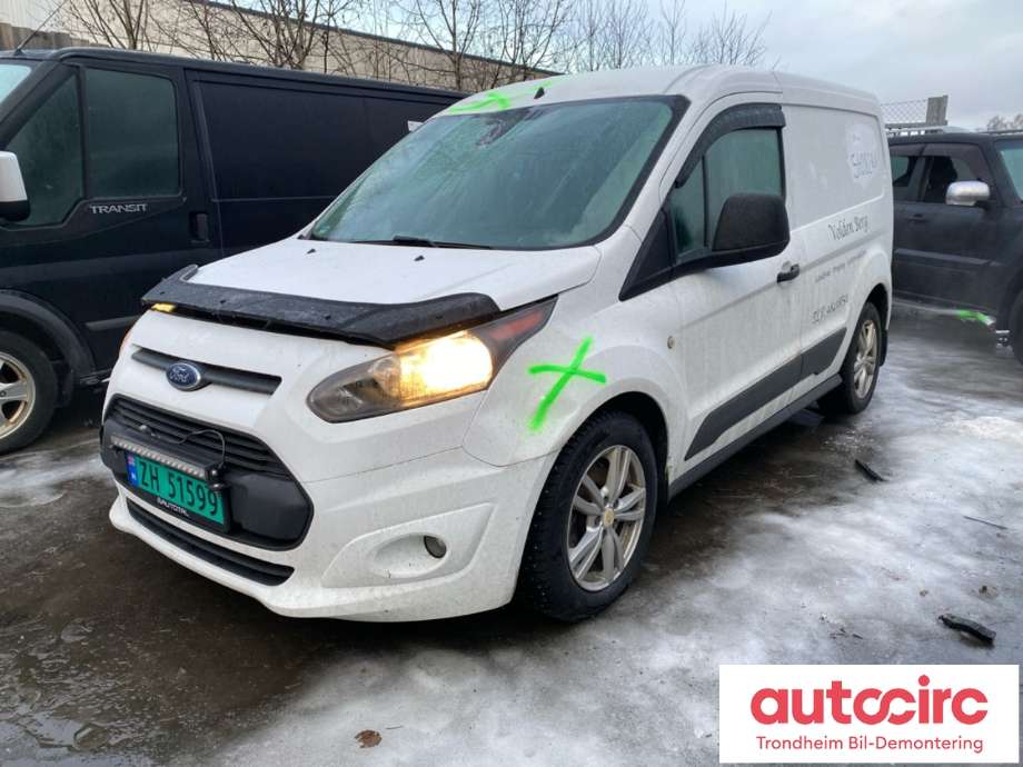 Ford Transit Connect, 2013-2018 Type II, Fase 1  delebil , Motorkode: XUGA, Girkassekode: DV6R7002XAC