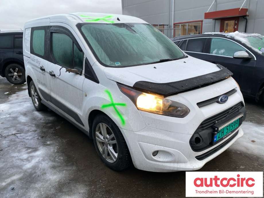 Ford Transit Connect 2013-2018 Type II, Fase 1 delebil , Motorkode: XUGA, Girkassekode: DV6R7002XAC