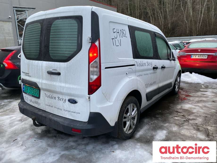 Ford Transit Connect 2013-2018 Type II, Fase 1 delebil , Motorkode: XUGA, Girkassekode: DV6R7002XAC